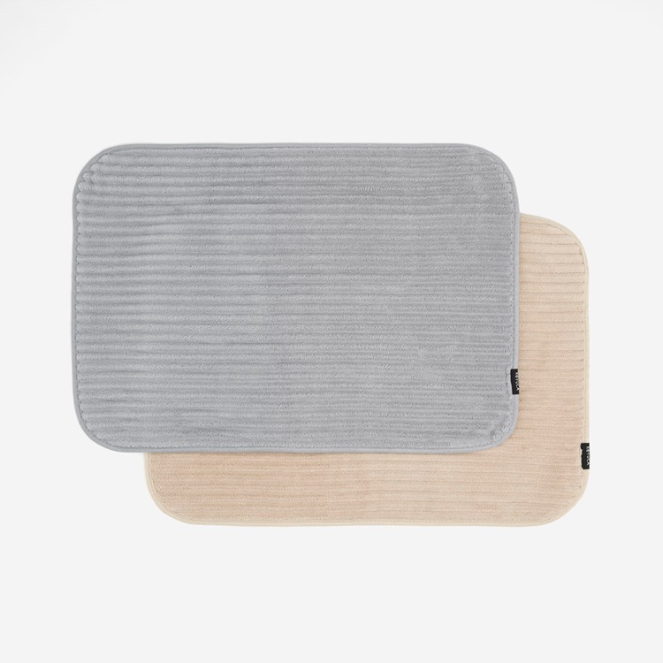 なめらか吸水タオルのバスマット 35×50cm