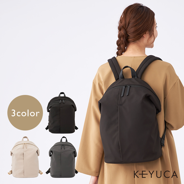 KEYUCA　リュック　ベージュ　新品