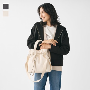 N撥水2WAY中綿入リトート