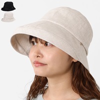 2WAYリネン混ハット