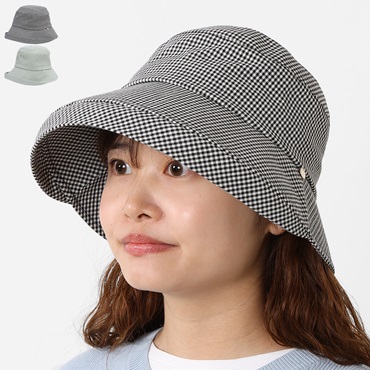 2WAYギンガムハット