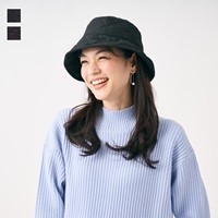 中綿入り防風撥水キルトバケットハット