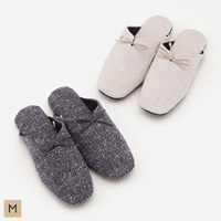 洗えるソフトスクエアスリッパ