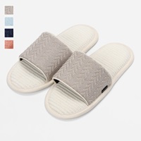洗えるインド綿スリッパ ウェーブ
