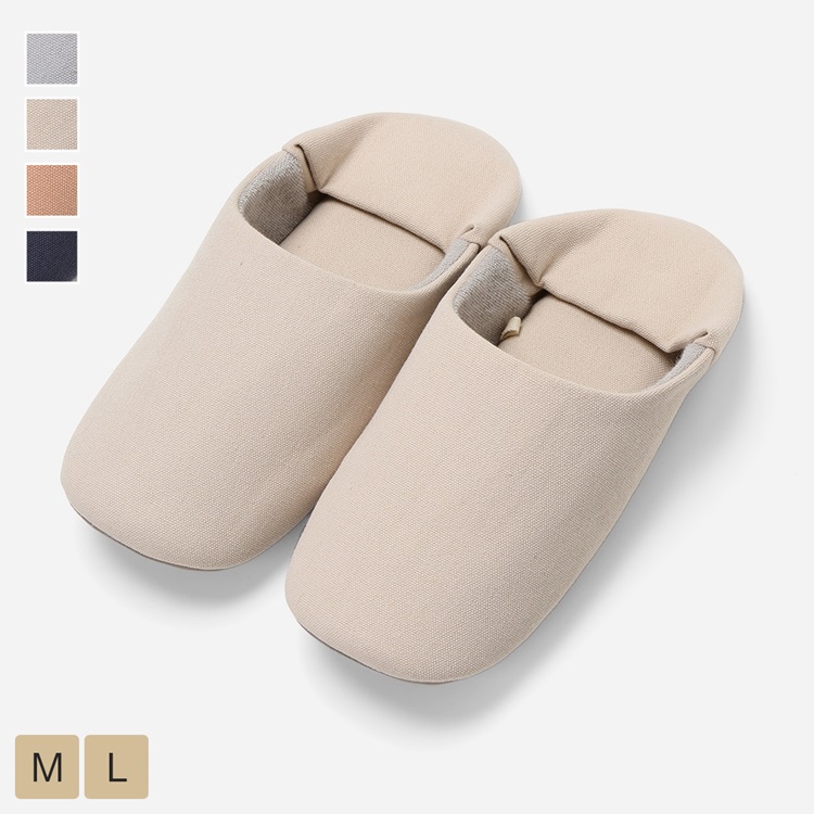 撥水帆布のバブーシュ