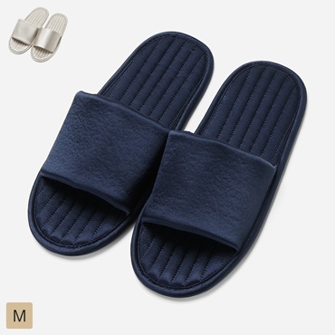 撥水ワンバンドスリッパ サテン