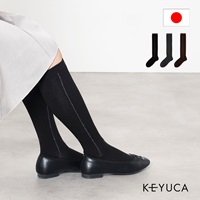 d 保湿ラメライン ハイソックス|ソックス|靴下