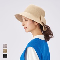【期間限定SALE～5/7（水）10：00まで】ウォッシャブルスリットハット