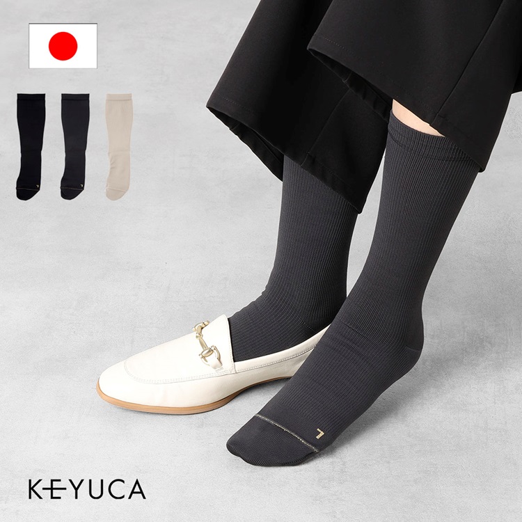 d アーチアップ着圧クルー|ソックス|靴下