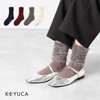 d 毛混シャギークルー|ソックス|靴下