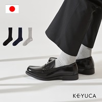 d M メンズ 和紙リブクルー