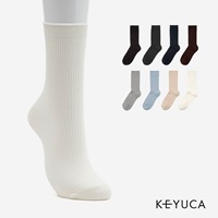 【2足よりどり￥500】R 2×1リブクルー|ソックス|靴下