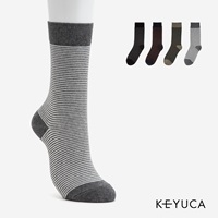 【2足よりどり￥500】R M メンズ ボーダークルー|ソックス|靴下