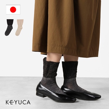 d 薄手ラメフリル|ソックス|靴下