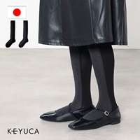 d 保湿フロント切替ハイソックス|ソックス|靴下