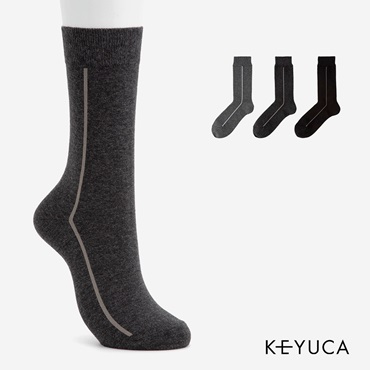 【2足よりどり￥500】R M メンズ サイドラインクルー|ソックス|靴下