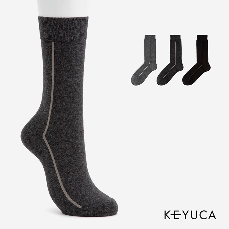 【2足よりどり￥500】R M メンズ サイドラインクルー|ソックス|靴下