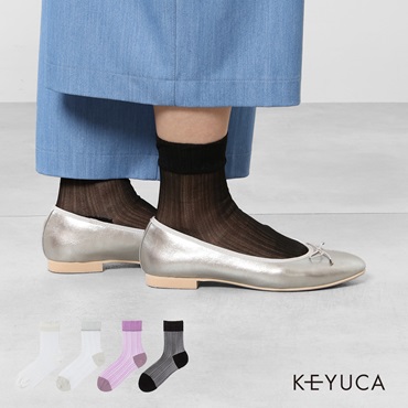 【2足よりどり￥500】R クレープシースルー |ソックス|靴下