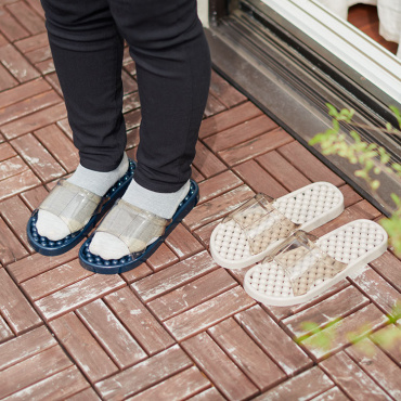 飛ばされにくい水切れサンダル