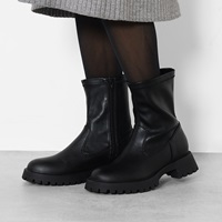 滑りにくい晴雨兼用ストレッチブーツ