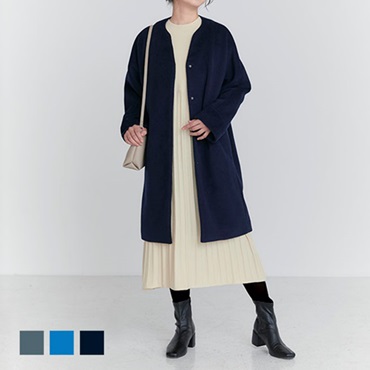エアリーウーリッシュキーネックコート