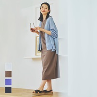 【すごナノ撥水】ショルダータックワンピース