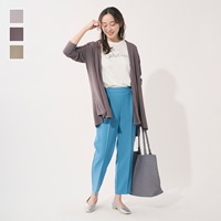 UVシアーロングカーディガン