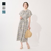 【すごナノ撥水】シルキーワンピース