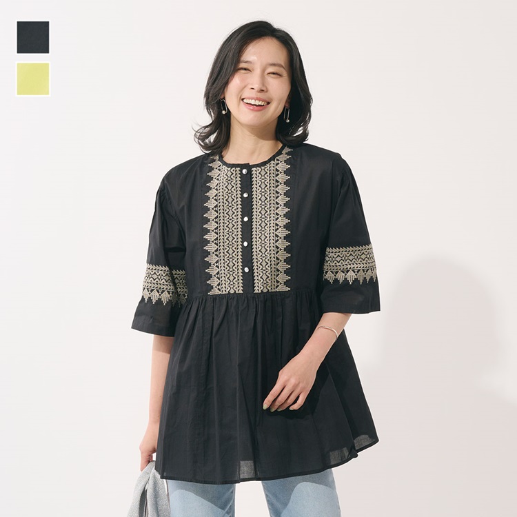 刺繍チュニック