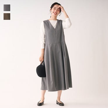 タックジャンパースカート