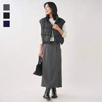 ファスナースリットポンチスカート