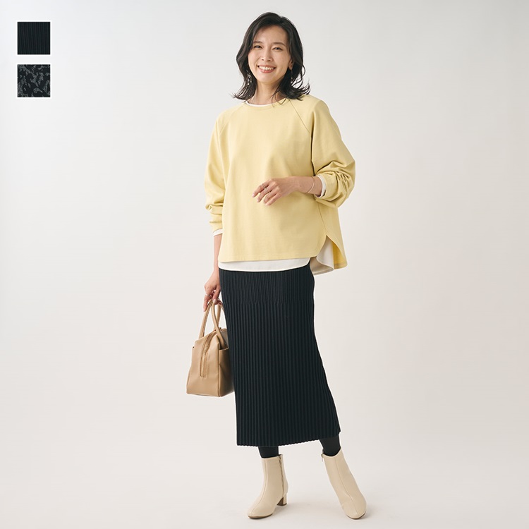 アイラインニットスカート