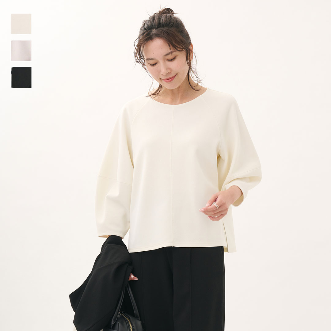 コクーンスリーブカットトップス