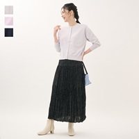 ベーシッククルーネックニットカーディガン