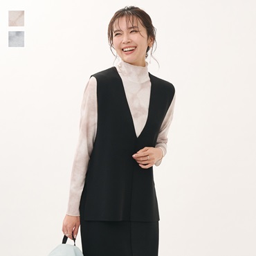 プリントシアーインナートップス