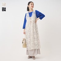 前後2WAYレースワンピース