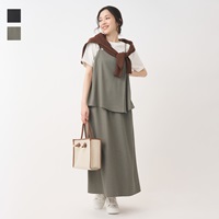 レイヤードキャミワンピース