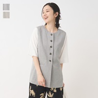 リネンライクシャークジレ