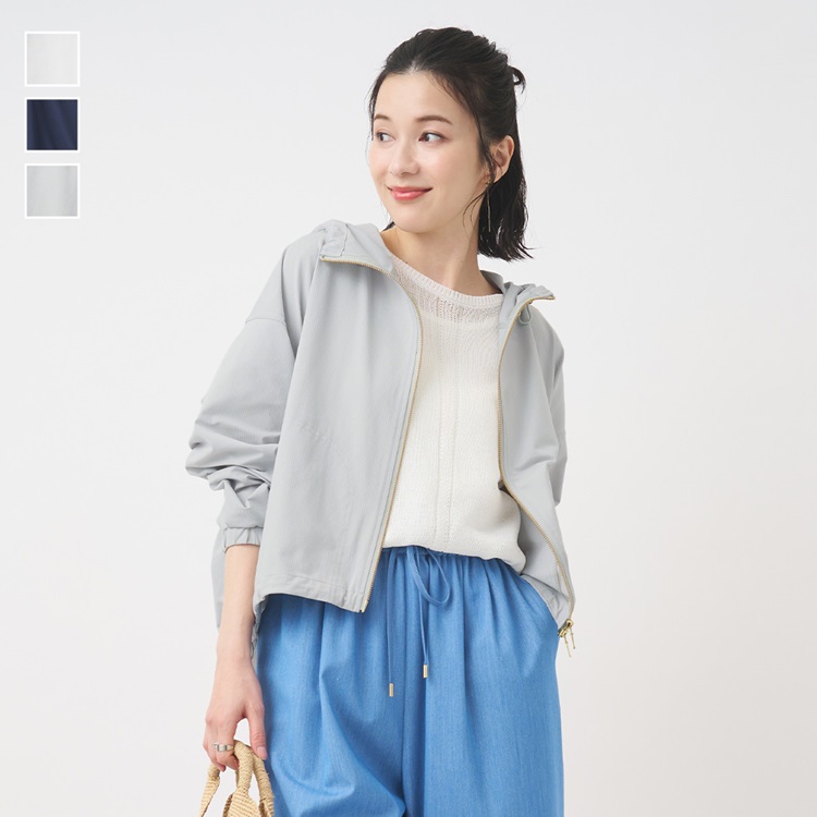 UVメッシュブルゾン