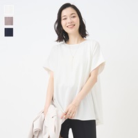 接触冷感カットソーフレアーチュニック