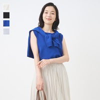 コットン混ベーシックニットタンク