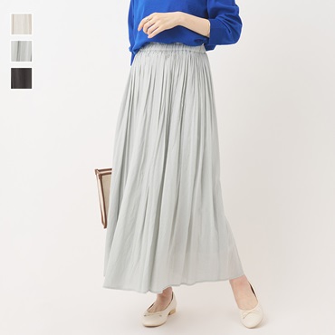 シアーギャザースカート