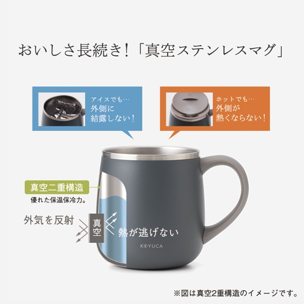 kitoステンレスマグ 480ml|KEYUCAオンラインショップ