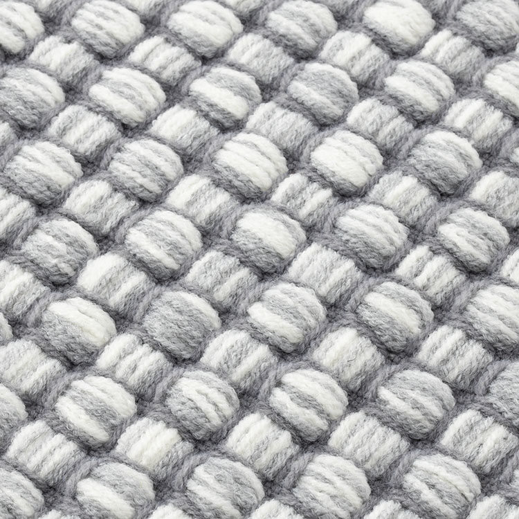 抗菌防臭ミックスフリンジミニバスマット 約35×50cm|KEYUCAオンライン