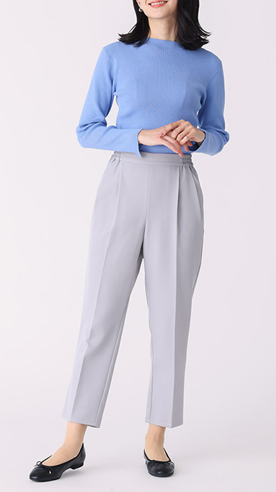 【すごナノ撥水】テーパードパンツ