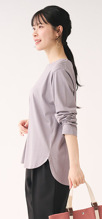 【KEYUCA BASIC】長袖Ｔシャツ