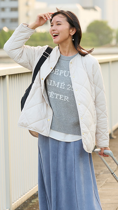 ジャカードロゴニットプルオーバー