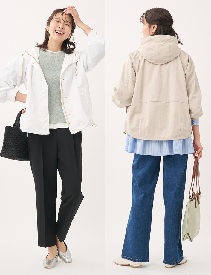 【すごナノ撥水】フードジャケット