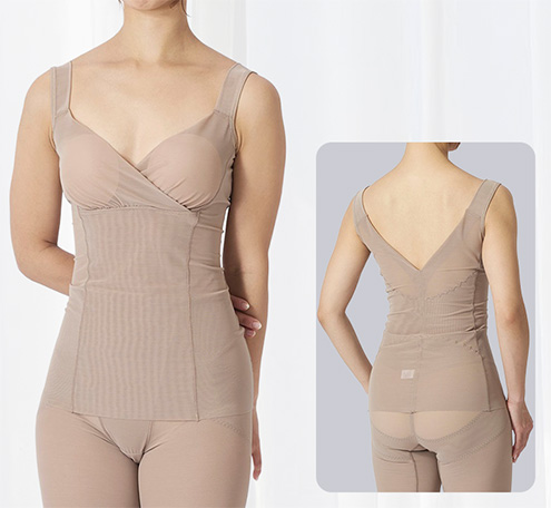 スタイルケアカップ付メッシュキャミソール