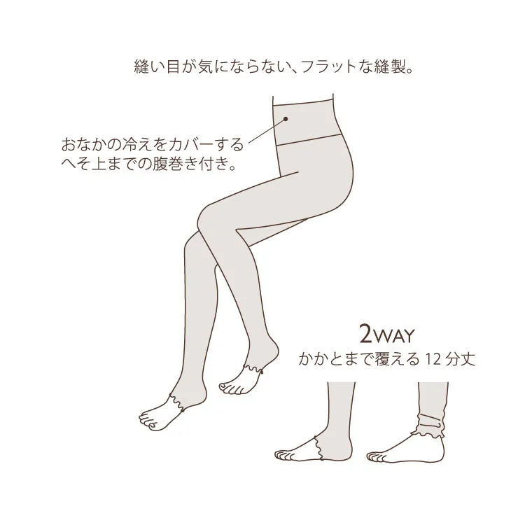 ナイトインナーレギンス